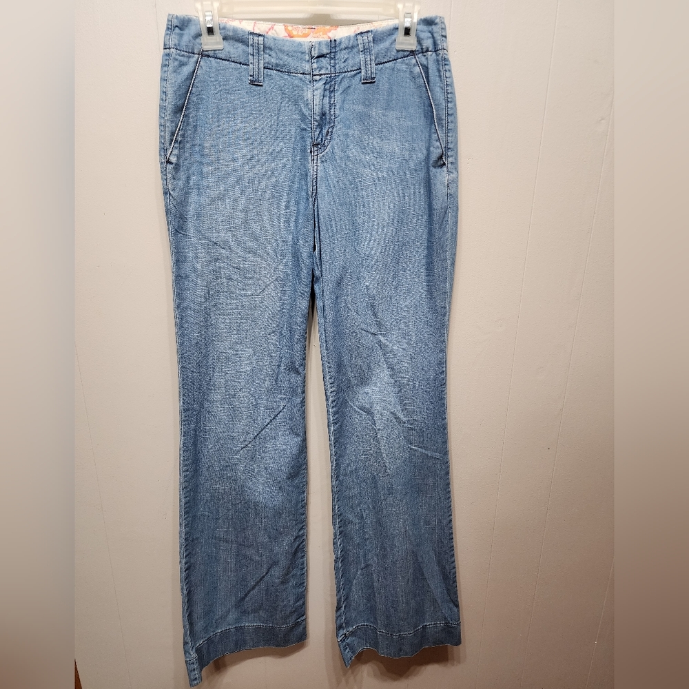Tommy Hilfiger Jean Size 4 Women's Cotton Casual Denim B441 - Picture 1 of 6